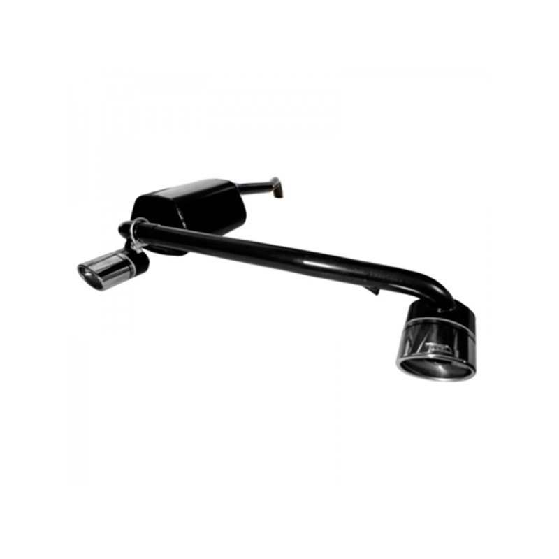 Scarico sportivo Renault Megane III COUPE & HATCHBACK (2008-2012) - ovale 120×80 (Cod. U-122-313-27