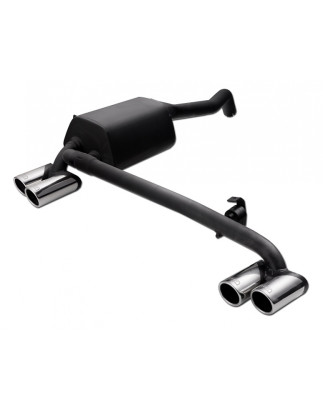 Scarico sportivo Renault Megane III COUPE & HATCHBACK (2008-2012) - rotondo Ø70 (Cod. U-122-413)