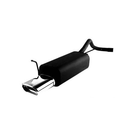 Scarico sportivo Seat Ibiza typ 6L (2002-2009) - rotondo Ø80 (Cod. U-124-106)
