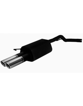 Scarico sportivo Seat Leon (1999-2005) - rotondo Ø70 (Cod. U-124-205/70rs)