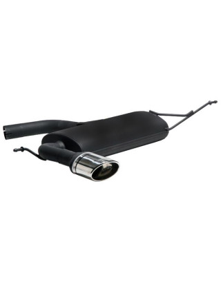 Scarico sportivo Seat Leon II typ P1,FR (2005-2012) - ovale 120×80 (Cod. U-124-109/27)