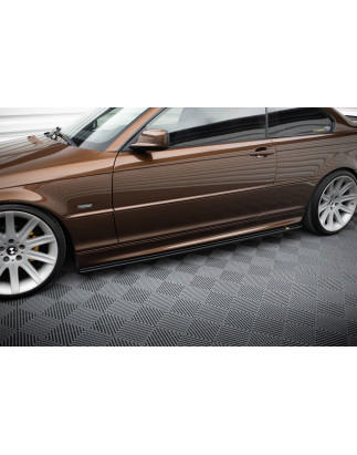 Diffusori minigonne V.1 for BMW 3 E46 MPACK COUPE (Cod. M-BM-3-46-C-MPACK-SD1G)
