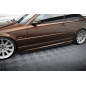 Diffusori minigonne V.1 for BMW 3 E46 MPACK COUPE (Cod. M-BM-3-46-C-MPACK-SD1G)