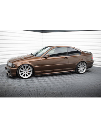 Diffusori minigonne V.1 for BMW 3 E46 MPACK COUPE (Cod. M-BM-3-46-C-MPACK-SD1G)
