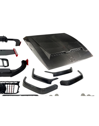 kit estetico Mercedes W464 Look Rocket 900 Carbonio (Cod. E-TCM0450)