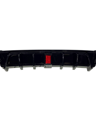 Diffusore Posteriore Volkswagen Golf 7.5 Nero lucido (Cod. E-TCW6222)