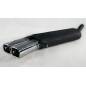 Scarico sportivo Skoda Felicia (1994-2001) - rettangolare 80×65 (Cod. U-125-202/12-1)