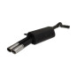 Scarico sportivo Skoda Octavia  (1996-2004) - rotondo Ø70 (Cod. U-125-204/70rs)