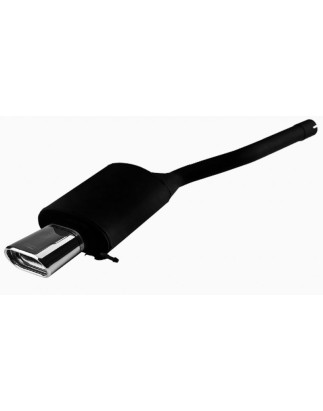 Scarico sportivo Skoda Octavia II RS  (2006-2013) - ovale 145×75 (Cod. U-125-210/21-1)