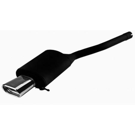 Scarico sportivo Skoda Octavia II RS  (2006-2013) - ovale 145×75 (Cod. U-125-210/21-1)