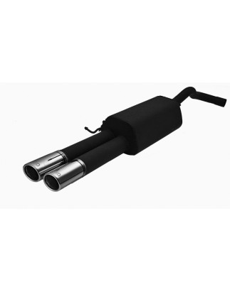 Scarico sportivo Skoda Octavia RS (1996-2004) - rotondo Ø70 (Cod. U-125-204rs/70rs)