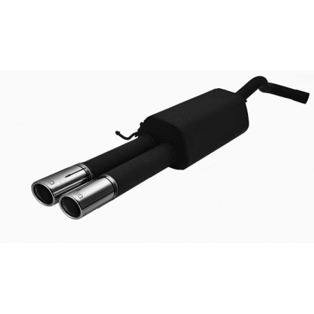 Scarico sportivo Skoda Octavia RS (1996-2004) - rotondo Ø70 (Cod. U-125-204rs/70rs)