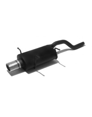Scarico sportivo Suzuki Swift II HATCHBACK (1989-2005) - ovale 95×65 (Cod. U-127-101-10)