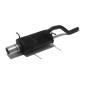 Scarico sportivo Suzuki Swift II HATCHBACK (1989-2005) - ovale 95×65 (Cod. U-127-101-10)