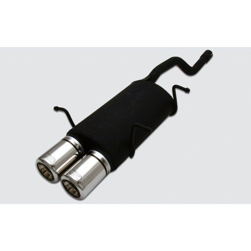 Scarico sportivo Suzuki Swift II HATCHBACK (1989-2005) - rotondo Ø80 (Cod. U-127-201)