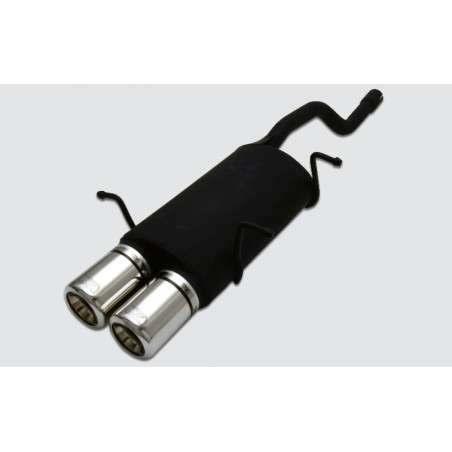Scarico sportivo Suzuki Swift II HATCHBACK (1989-2005) - rotondo Ø80 (Cod. U-127-201)