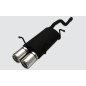 Scarico sportivo Suzuki Swift II HATCHBACK (1989-2005) - rotondo Ø80 (Cod. U-127-201)
