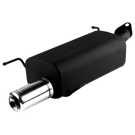 Scarico sportivo Suzuki Swift IV (2004-2010) - rotondo Ø80 (Cod. U-127-103/07-2)