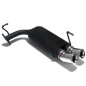 Scarico sportivo Toyota Corolla typ E10 (1992-1997) - rotondo Ø80 (Cod. U-128-205/13-1)