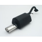 Scarico sportivo Toyota Corolla typ E12 (2002-2004) - ovale 120×80 (Cod. U-128-104/26)