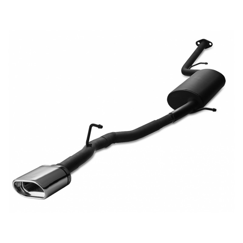 Scarico sportivo Toyota IQ (2009-2015) - ovale 145×75 (Cod. U-128-109/21-1)