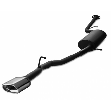 Scarico sportivo Toyota IQ (2009-2015) - ovale 145×75 (Cod. U-128-109/21-1)