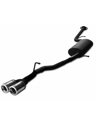 Scarico sportivo Toyota IQ (2009-2015) - rotondo Ø80 (Cod. U-128-209/07-2)