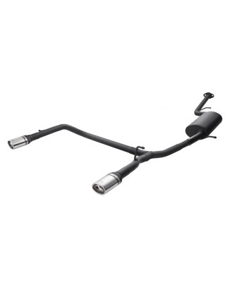 Scarico sportivo Toyota IQ (2009-2015) - ovale 120×80 (Cod. U-128-309)