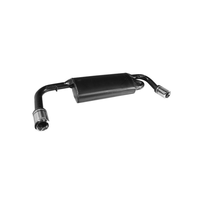 Scarico sportivo Toyota Rav 4 I  (1994-2000) - rotondo Ø80 (Cod. U-128-303/07-2)