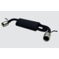 Scarico sportivo Toyota Rav 4 I  (1994-2000) - rotondo Ø100 (Cod. U-128-303/17-1)