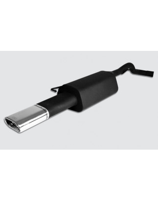 Scarico sportivo Volkswagen Bora (1999-2005) - ovale 145×75 (Cod. U-wZhQ129-108)