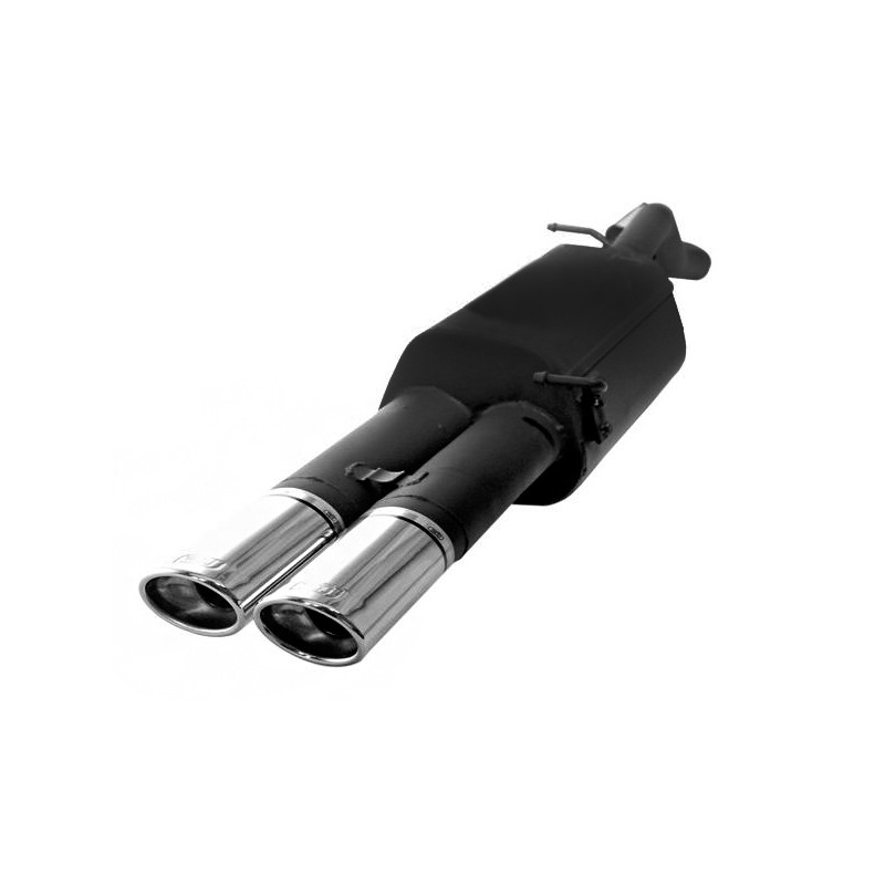Scarico sportivo Volkswagen Bora (1999-2005) - ovale 95×65 (Cod. U-129-208-10-1)