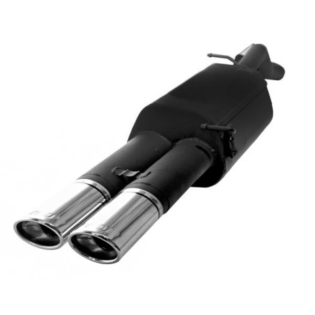 Scarico sportivo Volkswagen Bora (1999-2005) - ovale 95×65 (Cod. U-129-208-10-1)