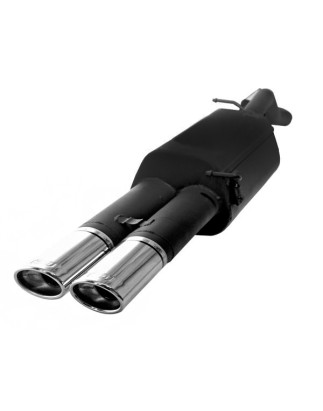 Scarico sportivo Volkswagen Bora (1999-2005) - ovale 95×65 (Cod. U-129-208-10-1)