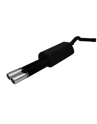 Scarico sportivo Volkswagen Bora (1999-2005) - rettangolare 80×65 (Cod. U-129-208/12-1)
