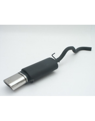 Scarico sportivo Volkswagen Polo typ 6N (1995-2001) - rotondo Ø80 (Cod. U-129-105)
