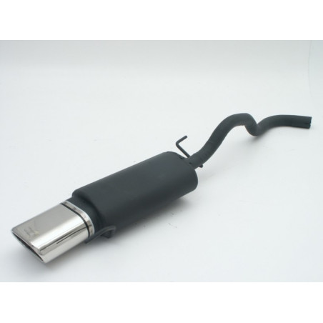 Scarico sportivo Volkswagen Polo typ 6N (1995-2001) - rotondo Ø80 (Cod. U-129-105)