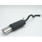 Scarico sportivo Volkswagen Polo typ 6N (1995-2001) - rotondo Ø80 (Cod. U-129-105)
