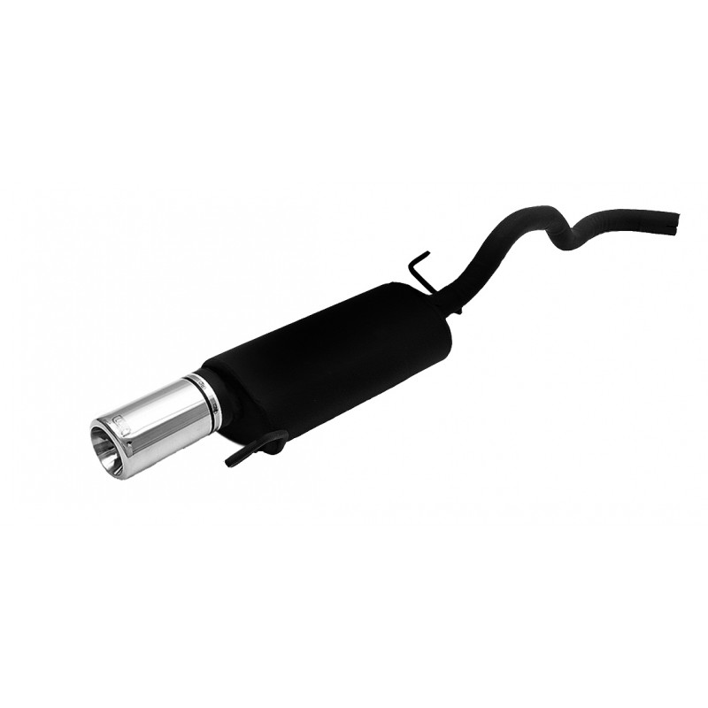 Scarico sportivo Volkswagen Polo typ 6N (1995-2001) - rotondo Ø100 (Cod. U-129-105/17-1)