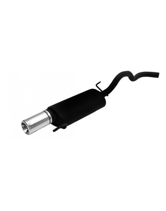 Scarico sportivo Volkswagen Polo typ 6N (1995-2001) - rotondo Ø100 (Cod. U-129-105/17-1)