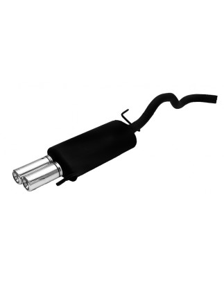 Scarico sportivo Volkswagen Polo typ 6N (1995-2001) - rotondo Ø80 (Cod. U-129-205/07-2)