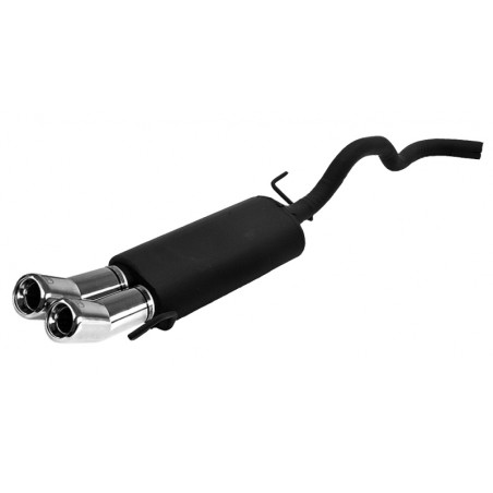 Scarico sportivo Volkswagen Polo typ 6N (1995-2001) - rotondo Ø80 (Cod. U-129-205/13-1)