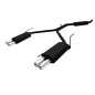 Scarico sportivo Volkswagen T4 (1992-2003) - rotondo Ø80 (Cod. U-129-406/07-2)