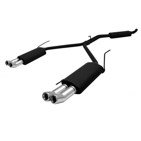 Scarico sportivo Volkswagen T4 (1992-2003) - rotondo Ø80 (Cod. U-129-406/13-1)