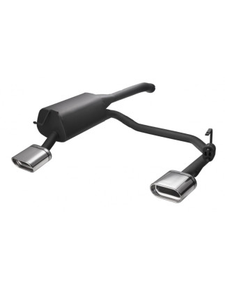 Scarico sportivo Ford Mondeo Mk III Station wagon (2000-2006) - ovale 145×75 (Cod. U-108-321_21-1)