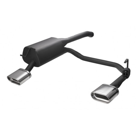 Scarico sportivo Ford Mondeo Mk III Station wagon (2000-2006) - ovale 145×75 (Cod. U-108-321_21-1)