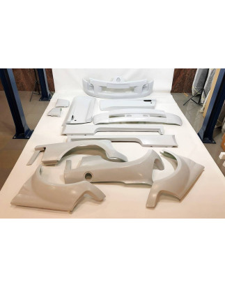 Kit Ampliamento Bodykit Wide Renault Clio 02 V6 (Cod. E-TCR9124)