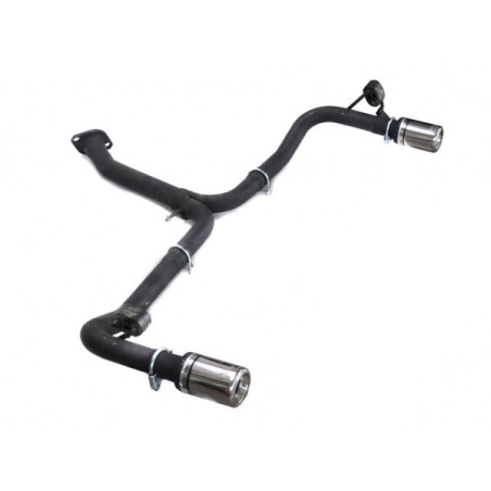 Scarico sportivo Toyota Rav 4 III  (2005-2012) - rotondo Ø80 (Cod. U-128-rav4/07-2)