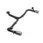 Scarico sportivo Toyota Rav 4 III  (2005-2012) - rotondo Ø80 (Cod. U-128-rav4/07-2)