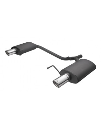 Scarico sportivo Honda Accord VII Berlina (2002-2008) - rotondo Ø80 (Cod. U-110-313)